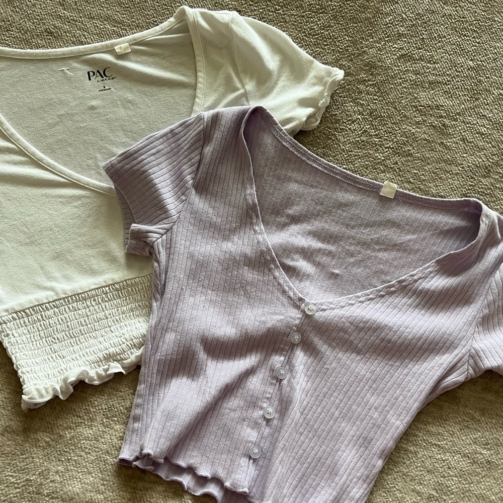 2 PacSun Crop Tops